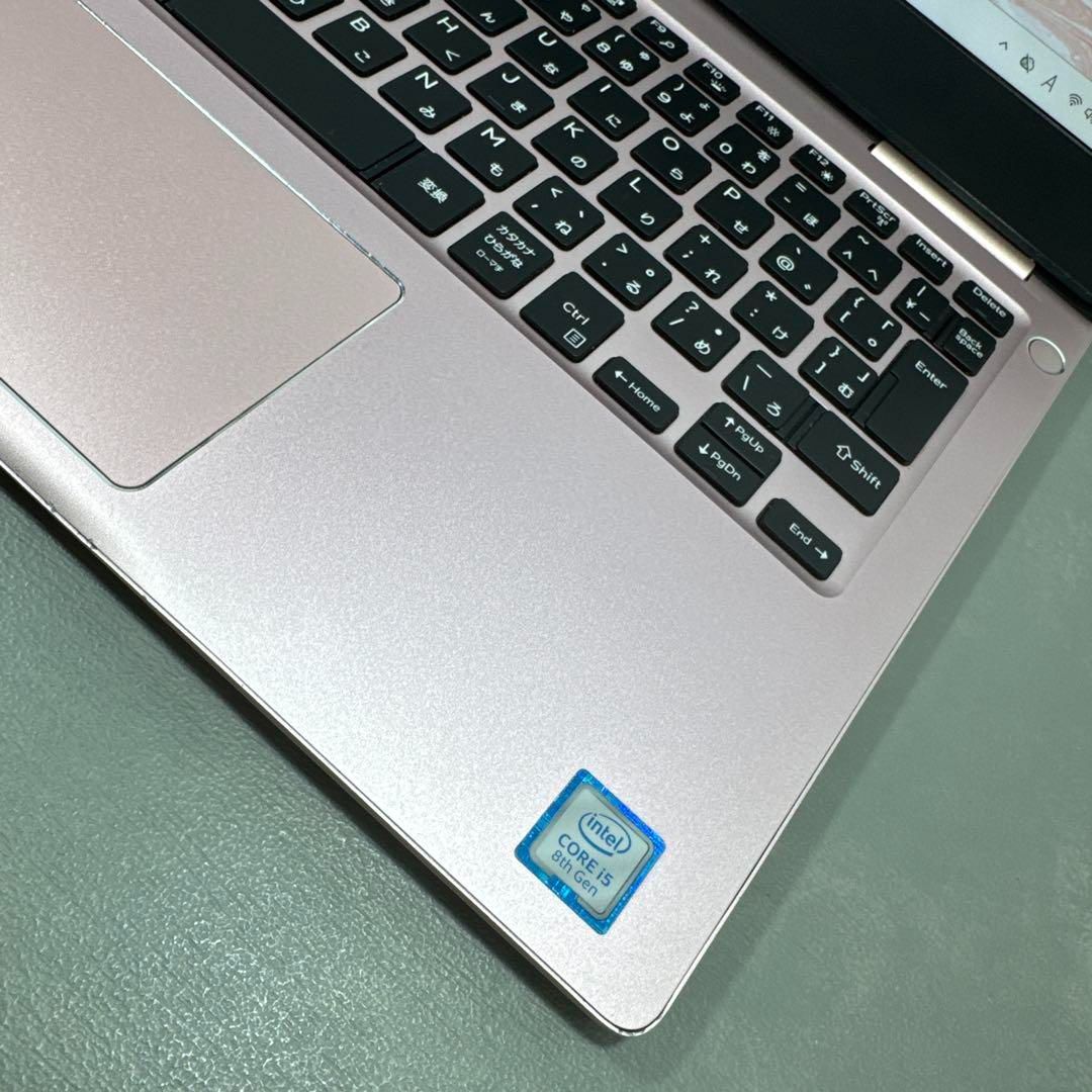 超希少】DELLピンクシャンパン☘8世代corei5☘️NVMe512GB☘️ 【公式