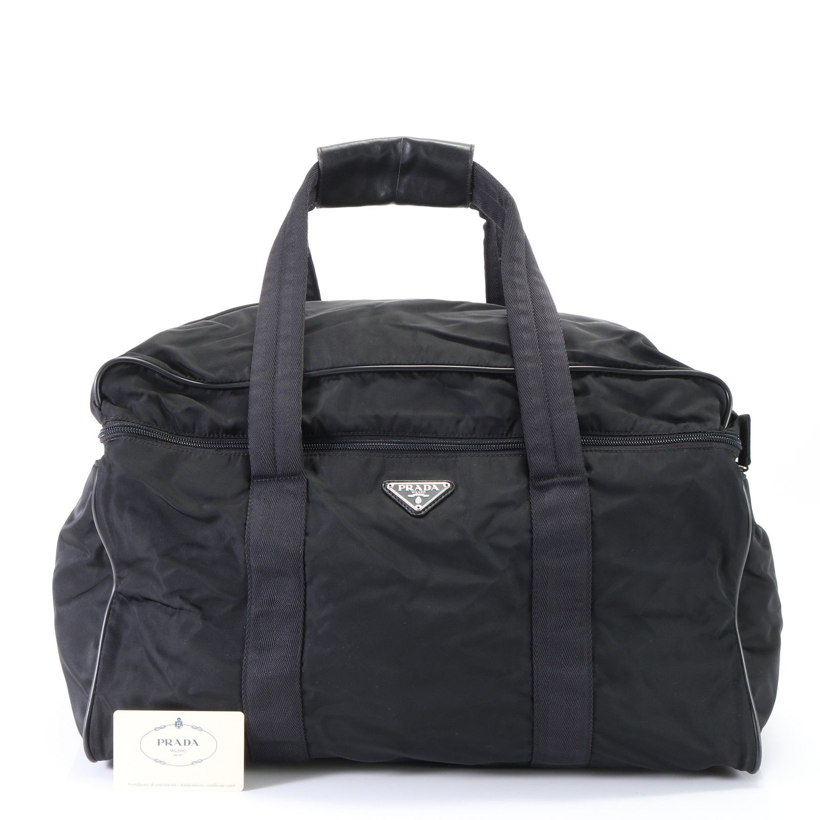PRADA　ボストンバック 美品 プラダ ギャランティカード付 テスート ナイロン V362 ボストン