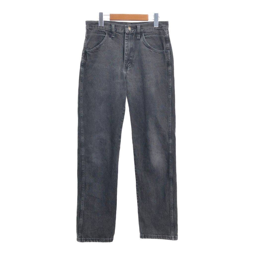 RUSTLER ラスラー デニムパンツ ブラック (メンズ W30 L32) 中古 古着 S3272