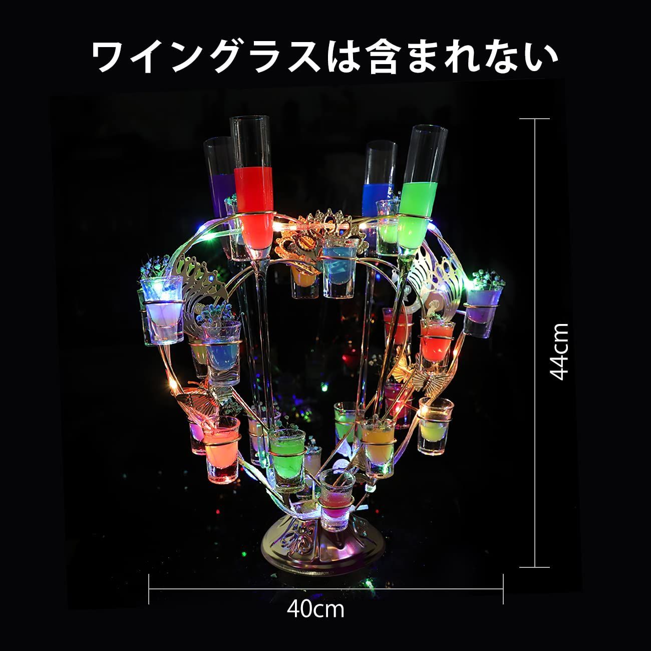 LED酒ボトルの表示棚 テキーラ