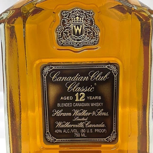 カナディアンクラブ 12年 Canadian Club 750ml ウイスキー Amazon.co.jp: カナディアンクラブ 12年 クラシック 正規品 40度