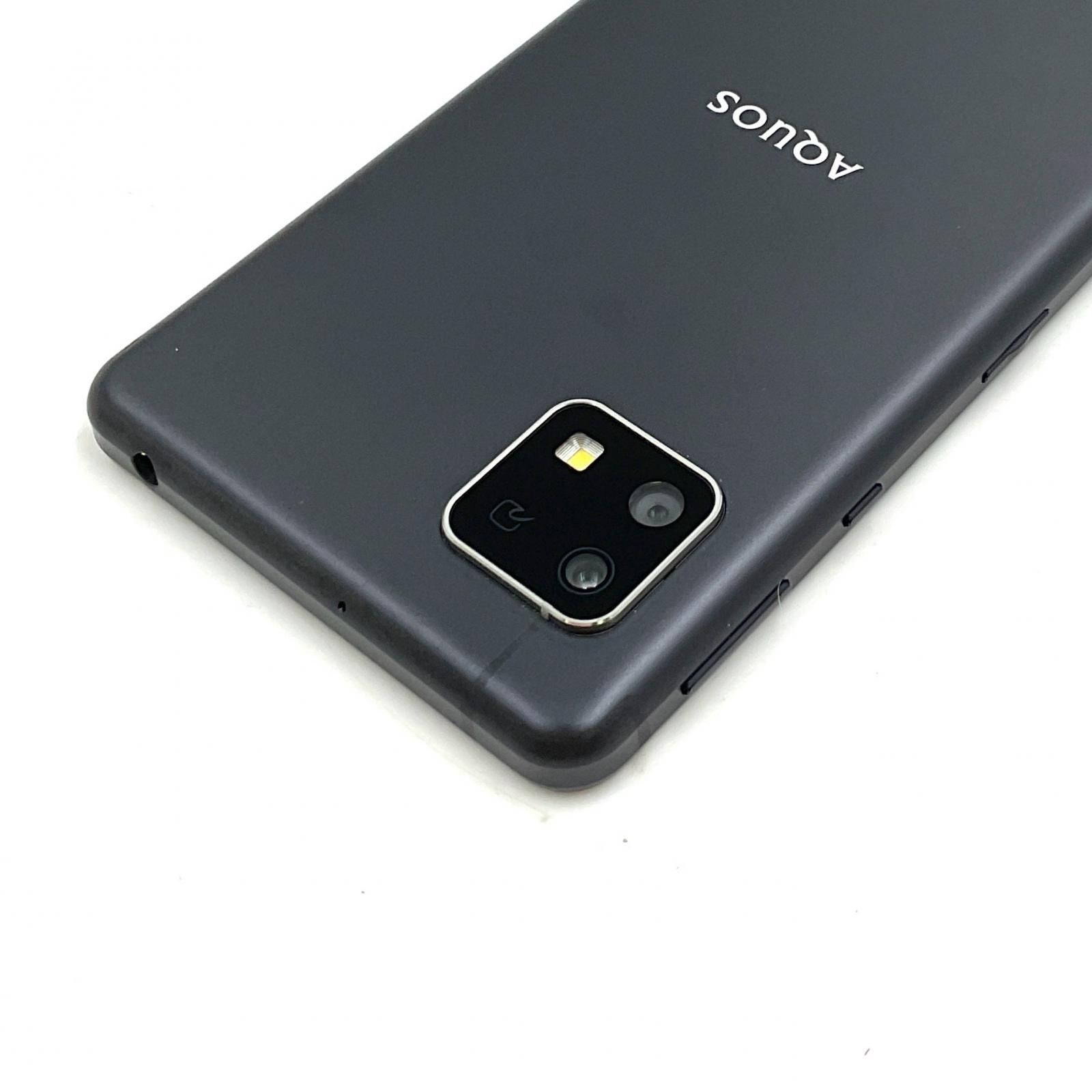 SHARP AQUOS sense4 lite 64GB ブラック 楽天モバイル SH-RM15 白ロム 