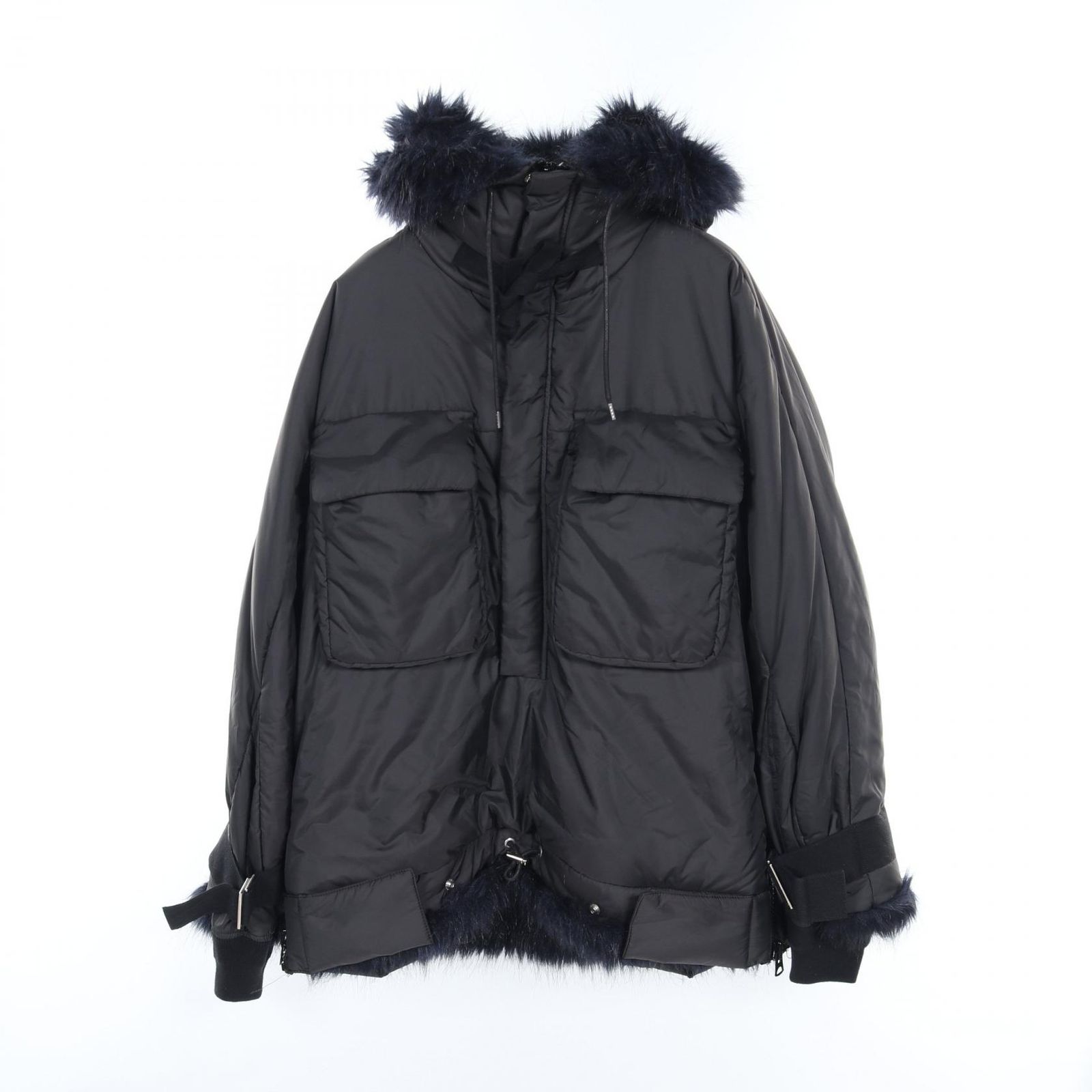 サカイ Sacai その他ジャケット 18-01816M ブラック その他 プルオーバー パテッドジャケット メンズ Used A