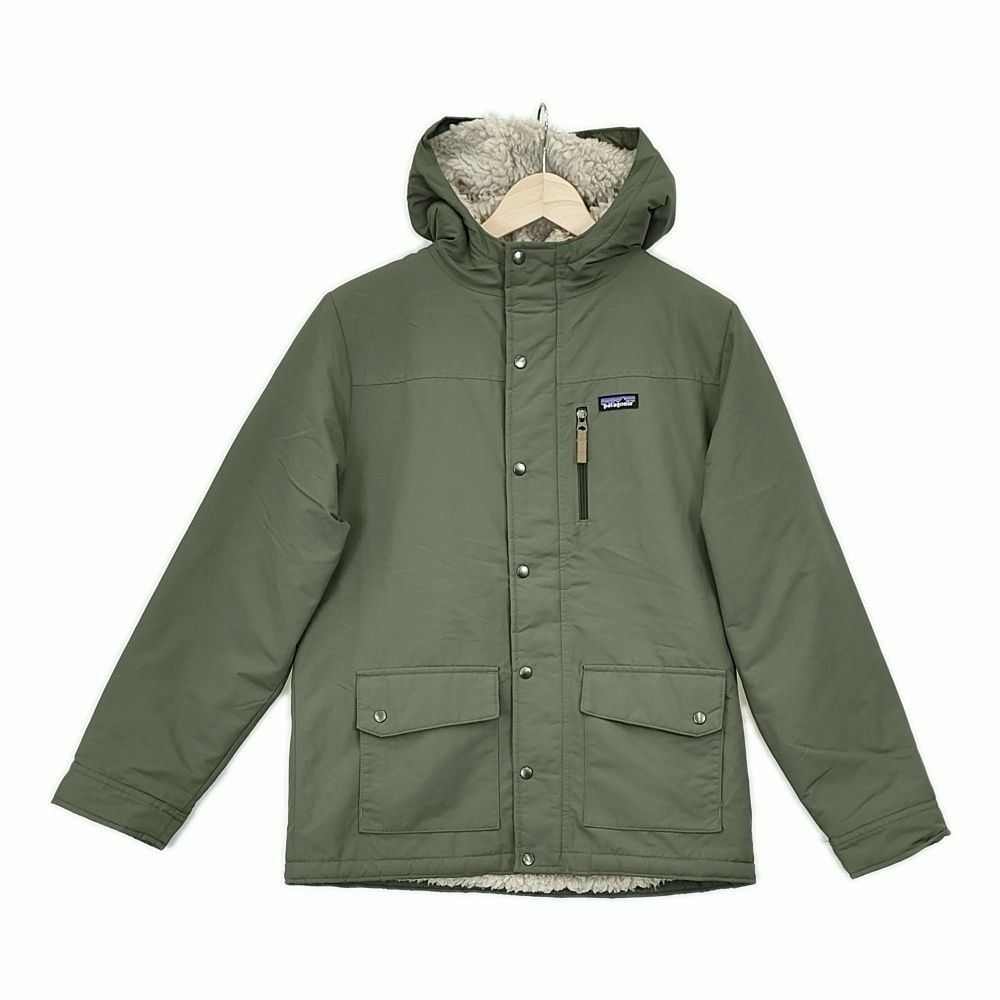 patagonia XXL 16-18 68460 キッズ インファーノジャケット 中綿 ジャケット カーキ レディース パタゴニア 5-1012A◆