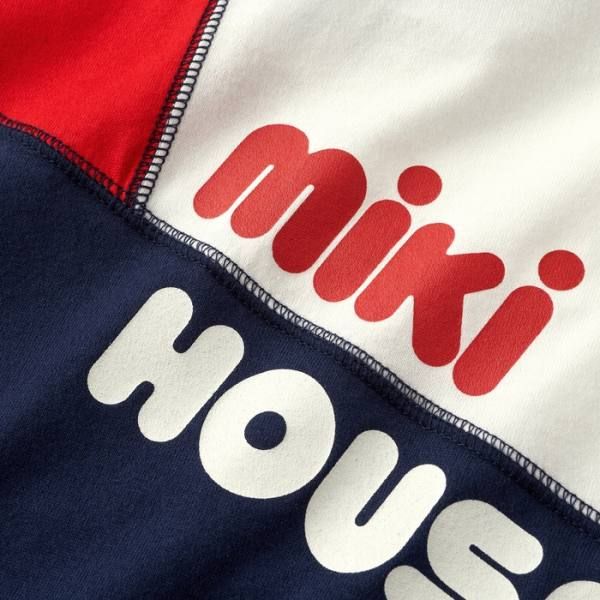 ○30％OFFセール○ミキハウス mikihouse ミキハウス ロゴ 長袖T