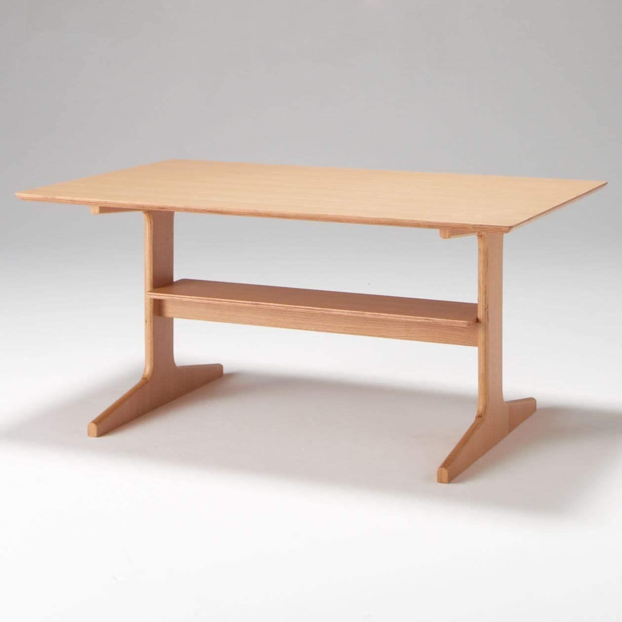 人気商品 幅130×奥行80×高さ60cm 82598445 リビングでもダイニングでもつかえるテーブル 4 オーク材 無印