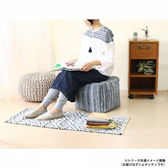 ヴィンテージ プフ zarabiadeco ヴィンテージ プフ zarabiadeco - メルカリ