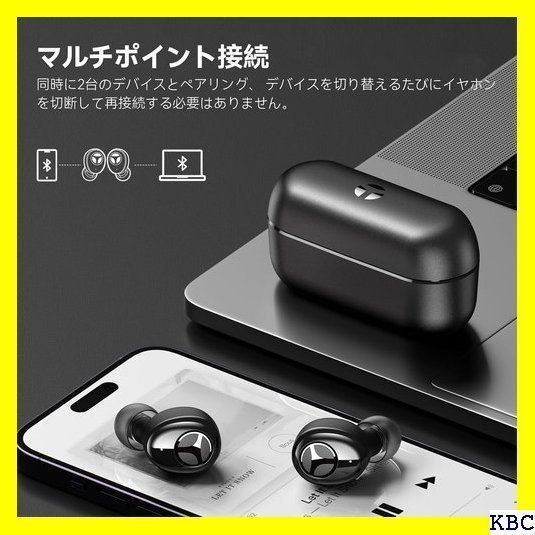 Tranya T6 完全ワイヤレスイヤホン Bluetooth 5.2 QCC3040チップ搭載 ...