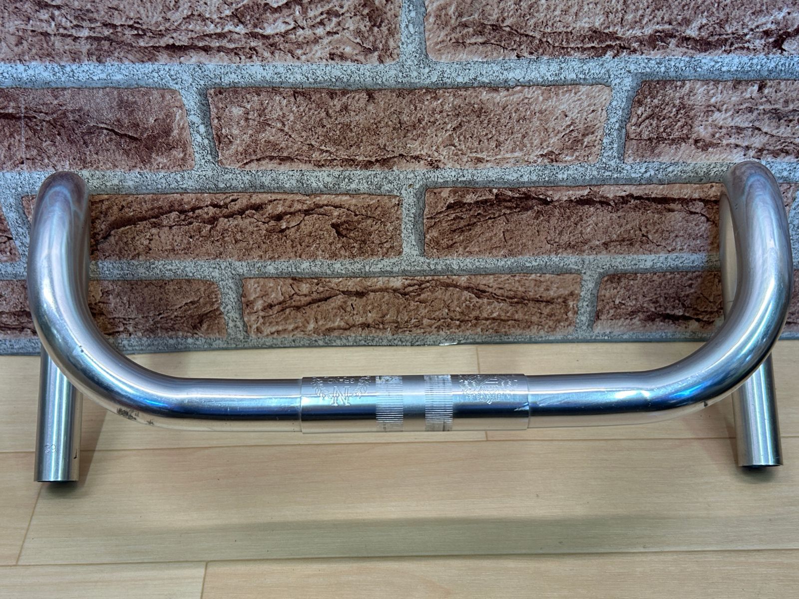 大特価sale!! 中古 NITTO GRAND RAUNDONNEUR DROPBAR 135 390mm 316g ニットー アルミドロップハンドル ランドナー ロード ミニベロ ピスト 同梱発送承り中!! M-773