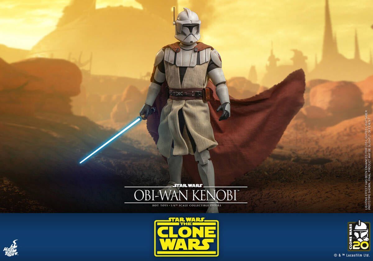 ホットトイズ 1/6 スター・ウォーズ クローン ウォーズ オビ