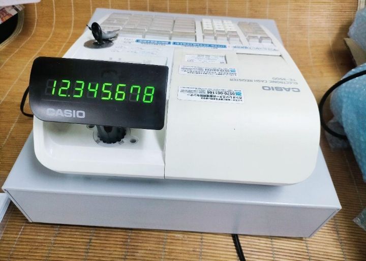 カシオレジスター　TE-340/NL300　フル設定無料　018833 カシオレジスター TE-340/NL300 フル設定無料 347770 - メルカリ