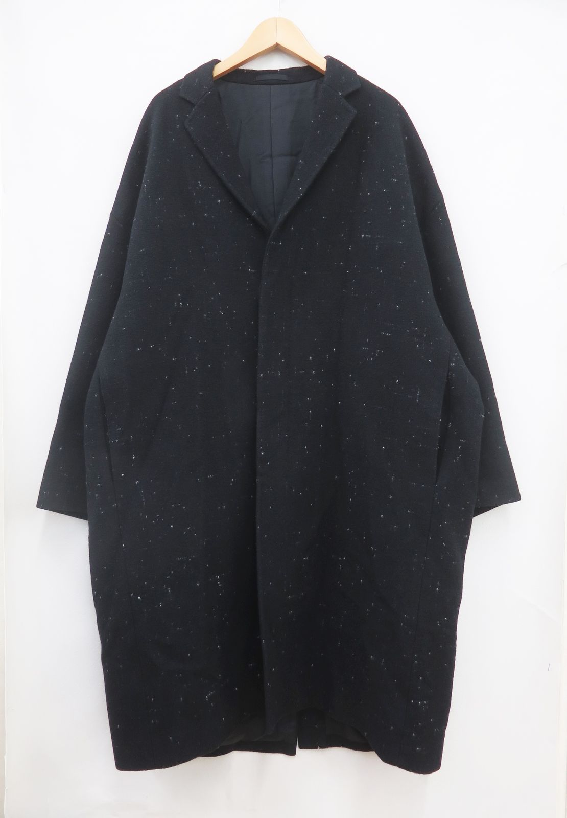 LAD MUSICIAN ラッドミュージシャン 2218-322 18AW NEP MELTON BIG CHESTER COAT チェスターコート　44
