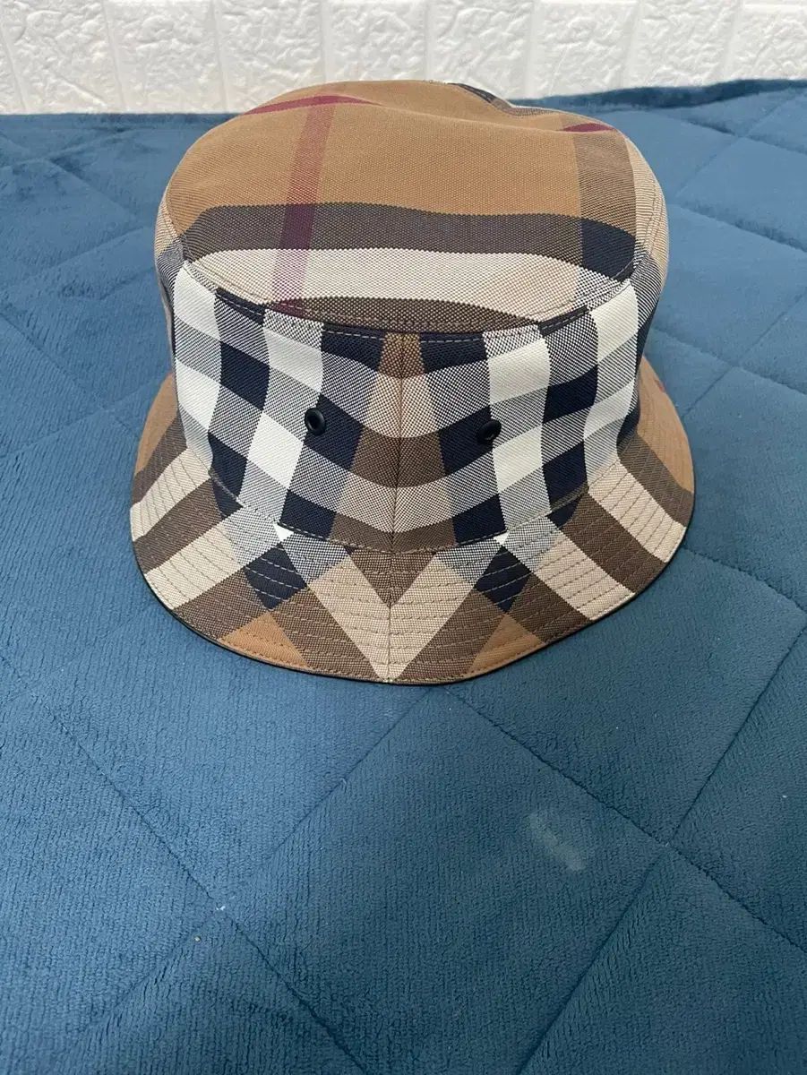 BURBERRY バーバリー チェック コットン バケットハット 帽子