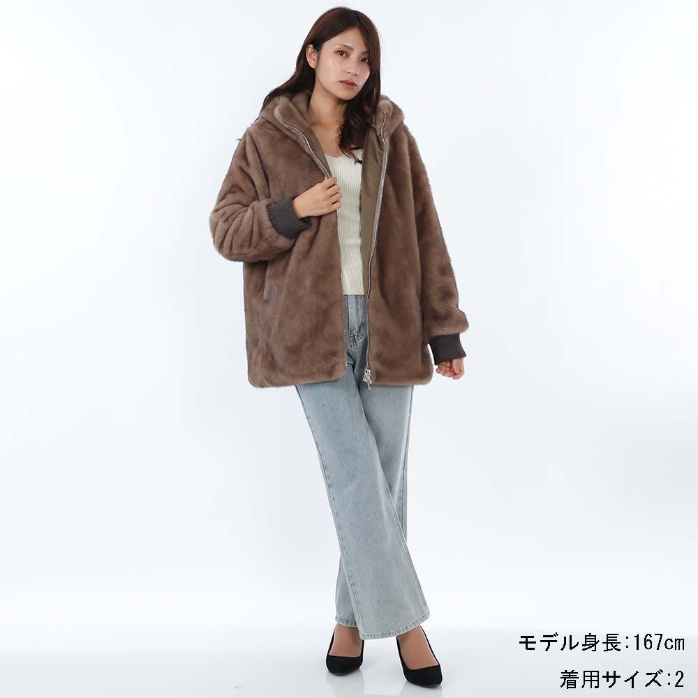 TATRAS タトラス LJXA0199034668 030 ARABIS アラビス ボアブルゾン フェイクファーフーディー