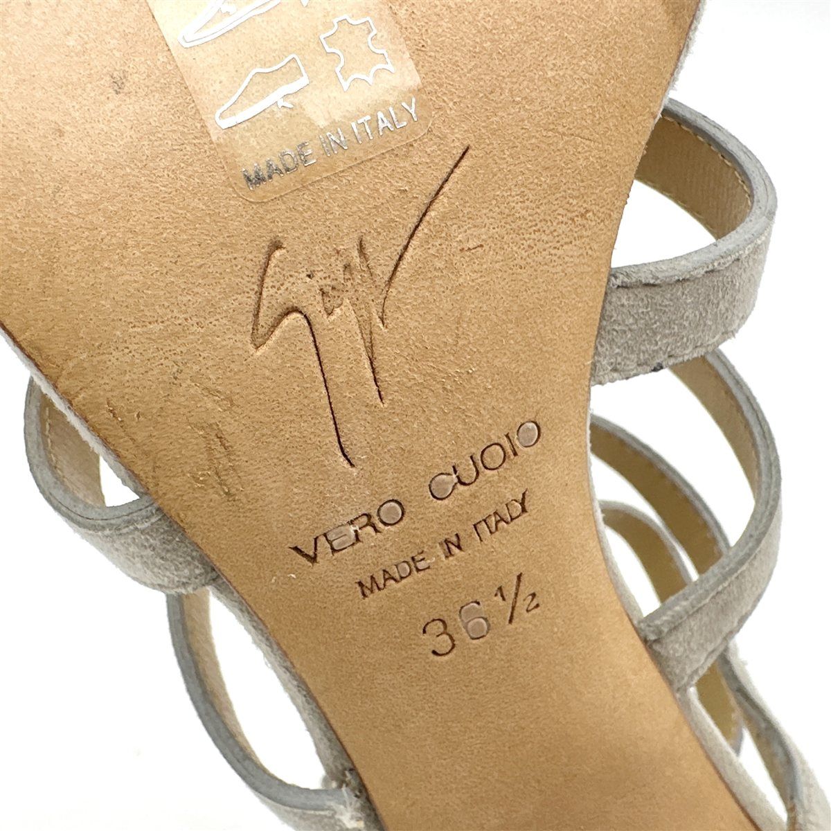 サンダル スエード