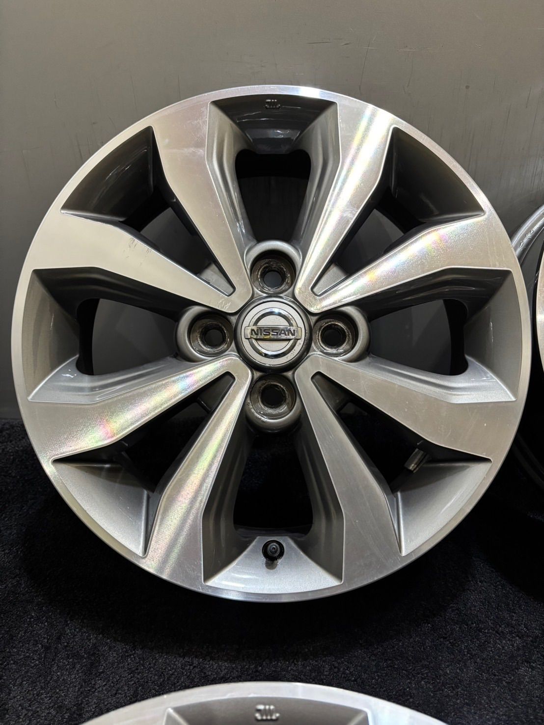 日産 ルークス 純正 15インチ 4.5J 100 4H アルミホイール 4本