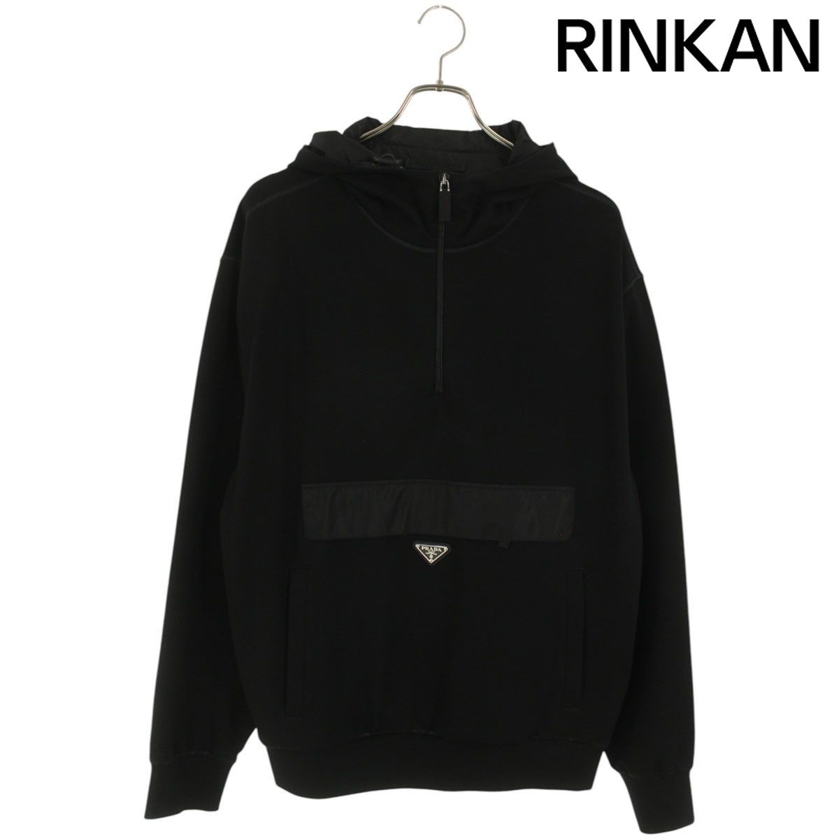 新品✨プラダ　パーカー　三角ロゴ　フーディー　22年モデル　re-nylon 新品✨プラダ パーカー 三角ロゴ フーディー 22年モデル re