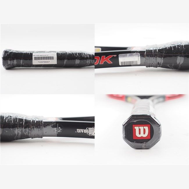 中古 テニスラケット ウィルソン プロ スタッフ ロック 93 2003年モデル (L5) WILSON PRO STAFF ROK 93 2003 (c25070003c) 中古 テニスラケット ウィルソン プロ スタッフ ロック 93 2003