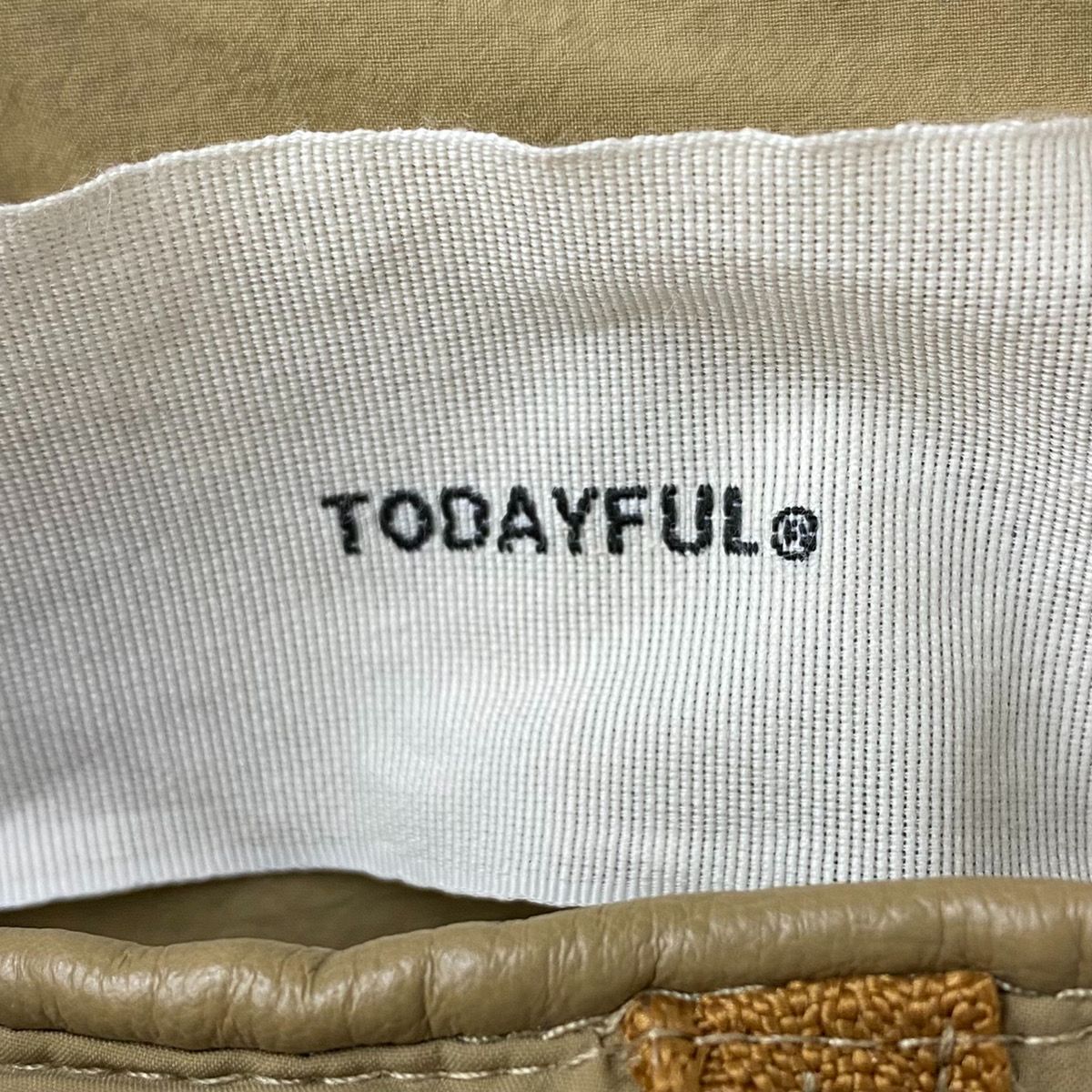 TODAYFUL トゥデイフル キルティングダウンコート ベージュ 36サイズ 