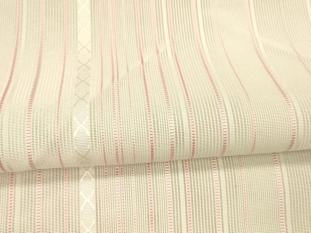 平和屋着物＊夏物 八寸名古屋帯 霞文 正絹 逸品 DAAW1929cm 平和屋