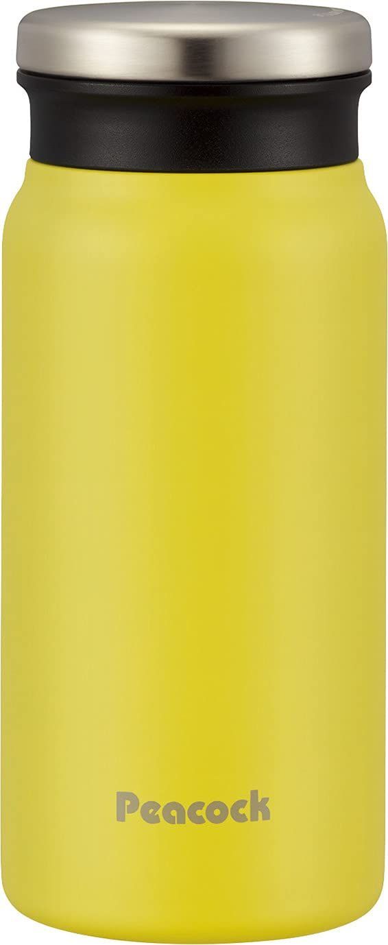 【在庫処分】保温 250ml 保冷 水筒 マグボトル ピーコック イエロー ピーコック魔法瓶工業(The-peacock) AMZ-C25-Y