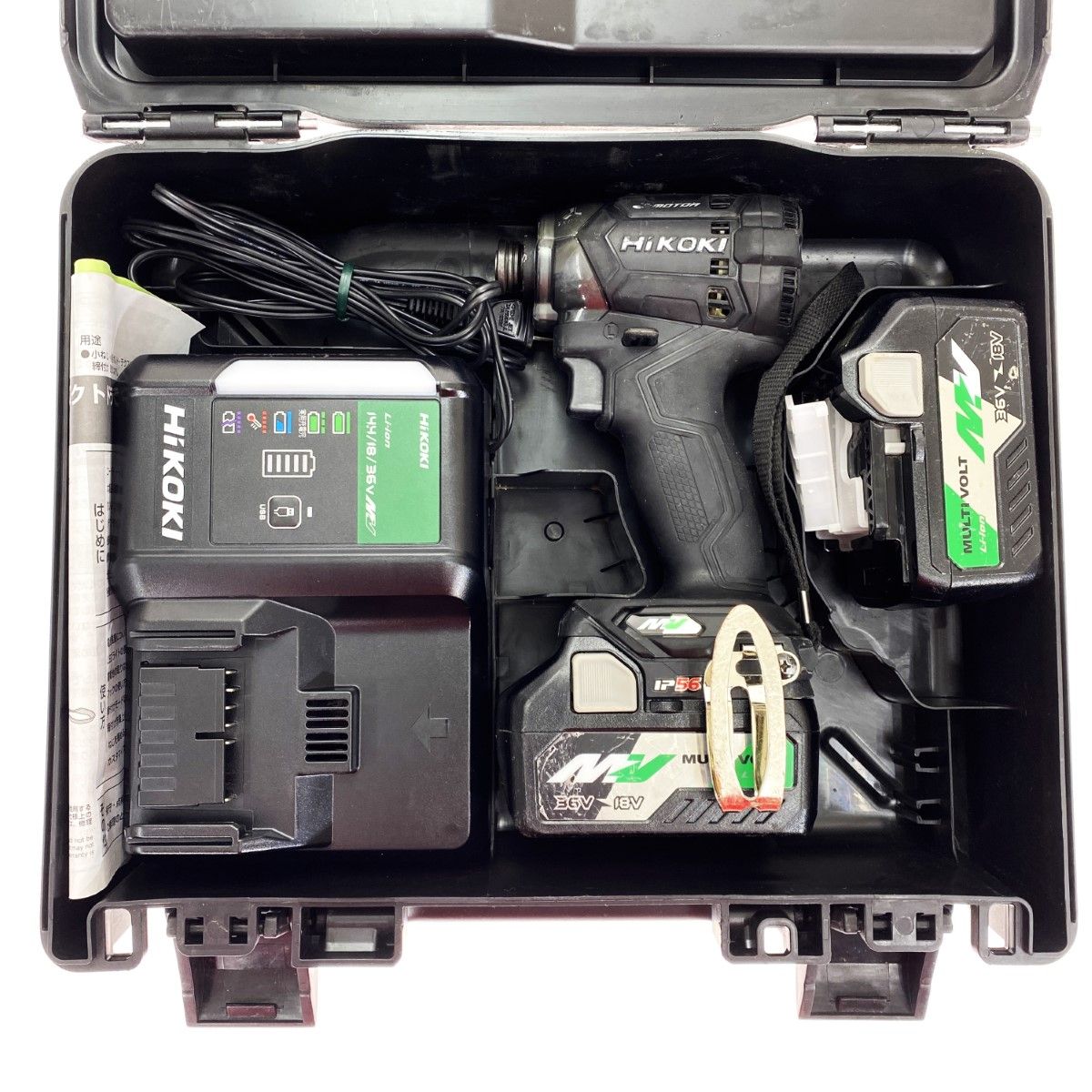 Hikoklインパクトドライバーケース HiKOKI ハイコーキ 36V Hikoklインパクトドライバーケース HiKOKI ハイコーキ 36V