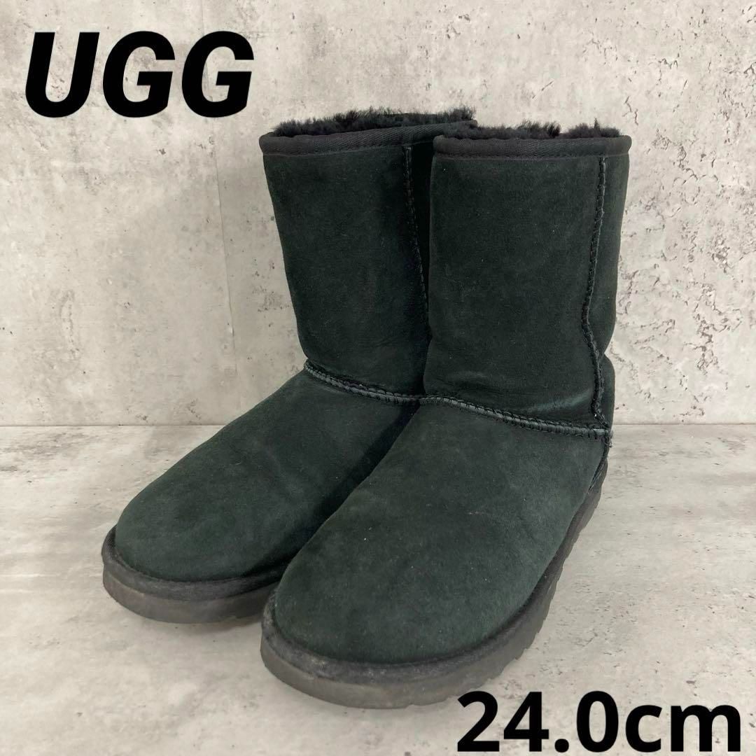 UGG アグ ショート ムートンブーツ 24.0cm ☆ ◇□ - メルカリ