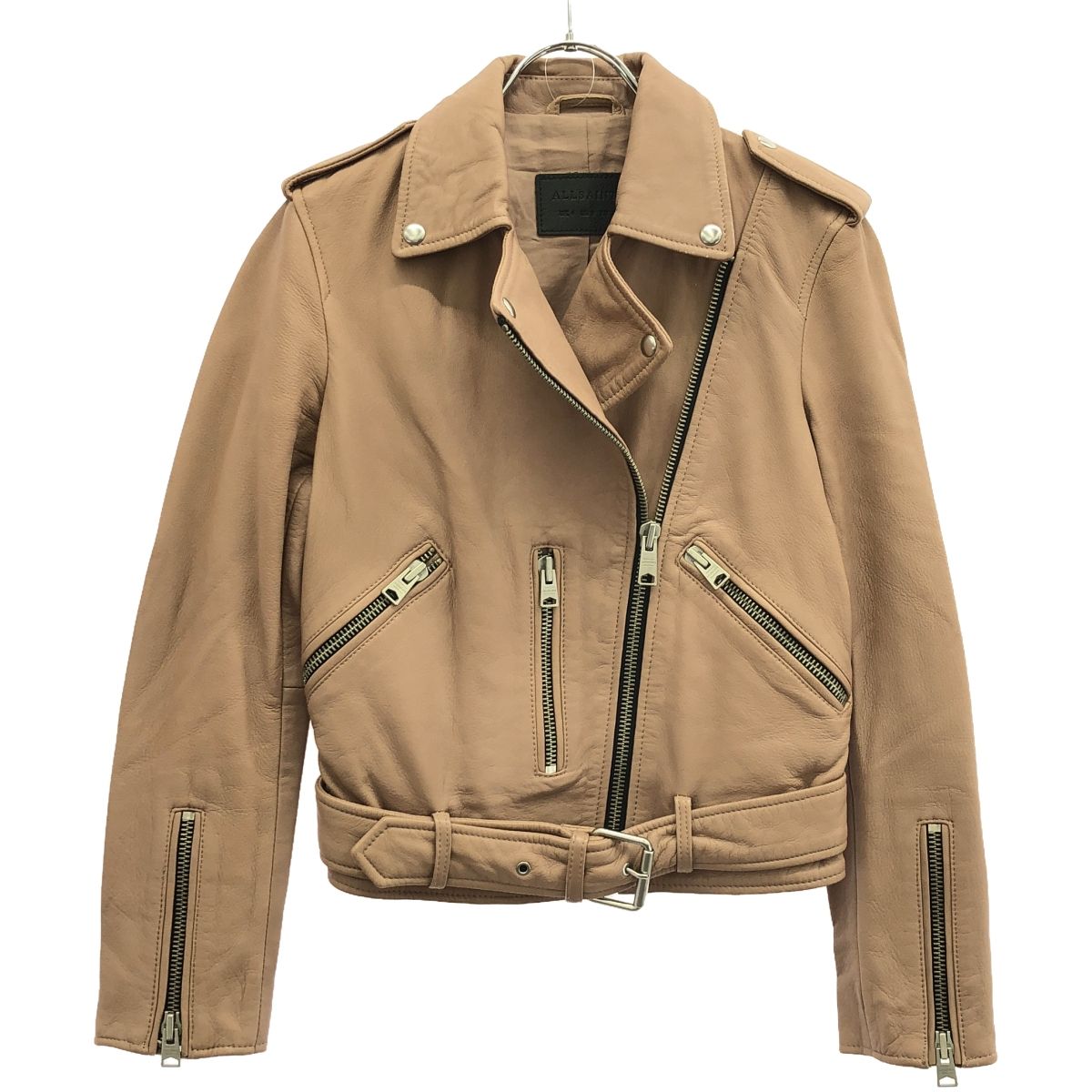 オールセインツBALFERN BIKER 羊革 レザーダブルライダース ALLSAINTS レザージャケット ライダース BALFERN LEATHER BIKER