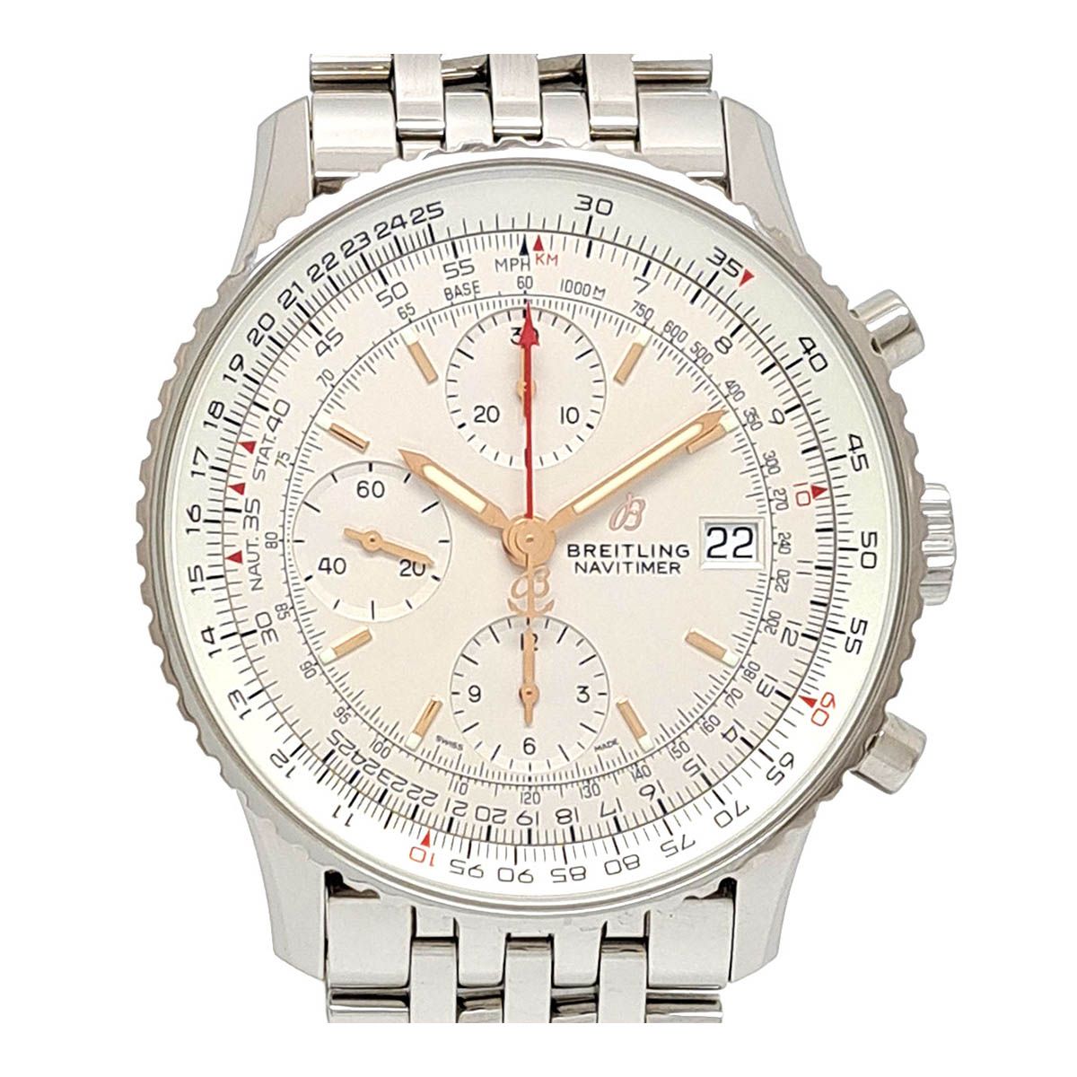 ブライトリング ナビタイマー クロノグラフ 41 デイト A13324 自動巻き ステンレススティール メンズ BREITLING【中古】 【時計】