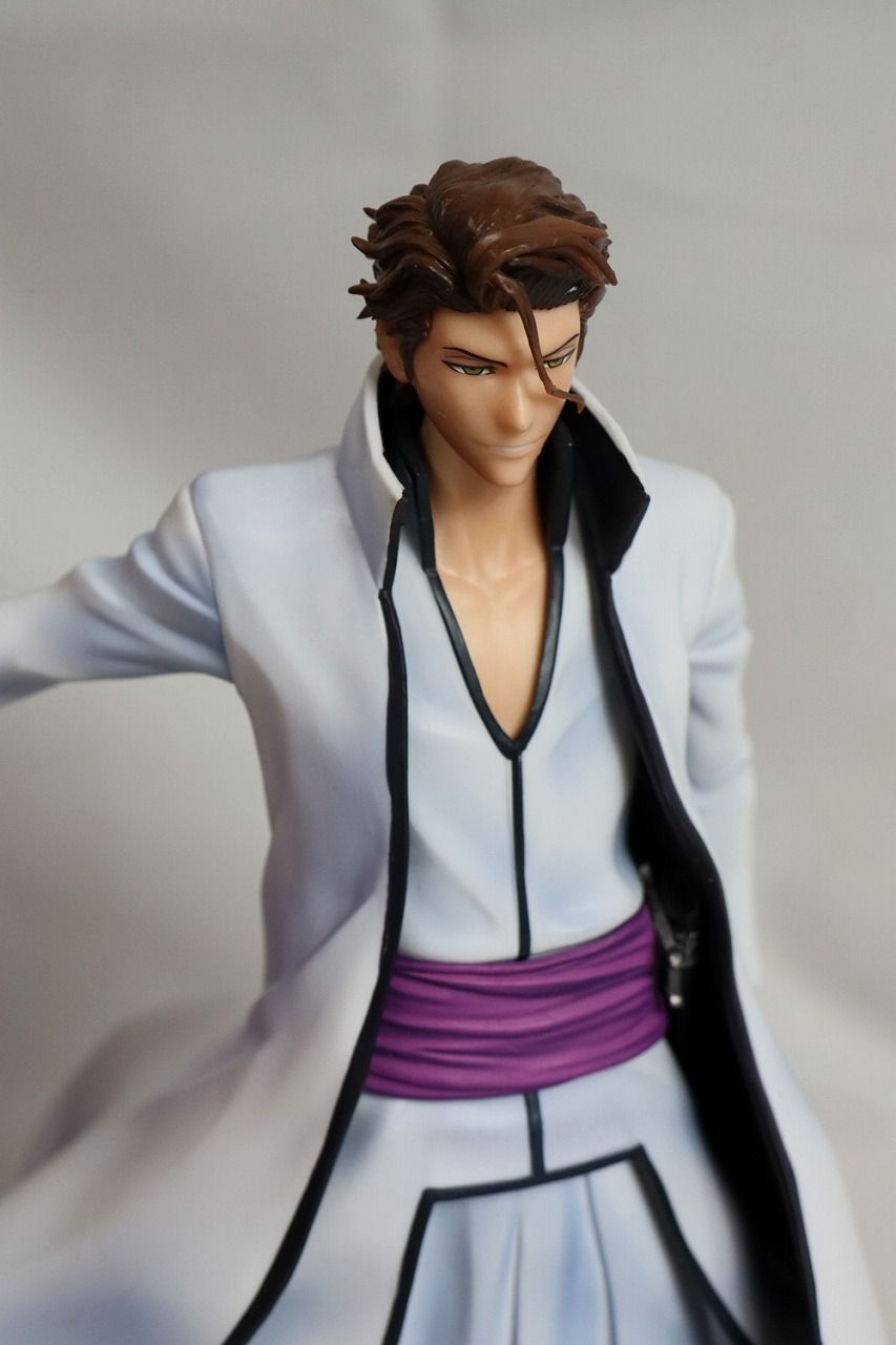 BLEACH B賞　MASTERLISE 藍染惣右介　フィギュア　箱あり B賞 藍染惣右介 BLEACH MASTERLISEフィギュア 一番くじ - メルカリ