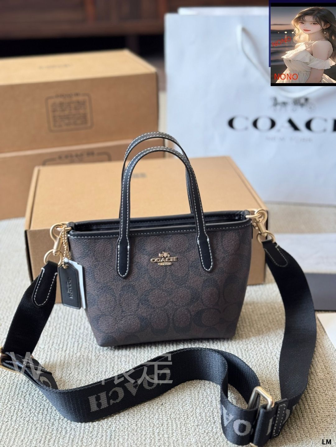 【COACHブティック】●お待ちかねのSALE♪●ミニトート 2WAY COACHブティック】○お待ちかねのSALE♪○ミニトート 2WAY