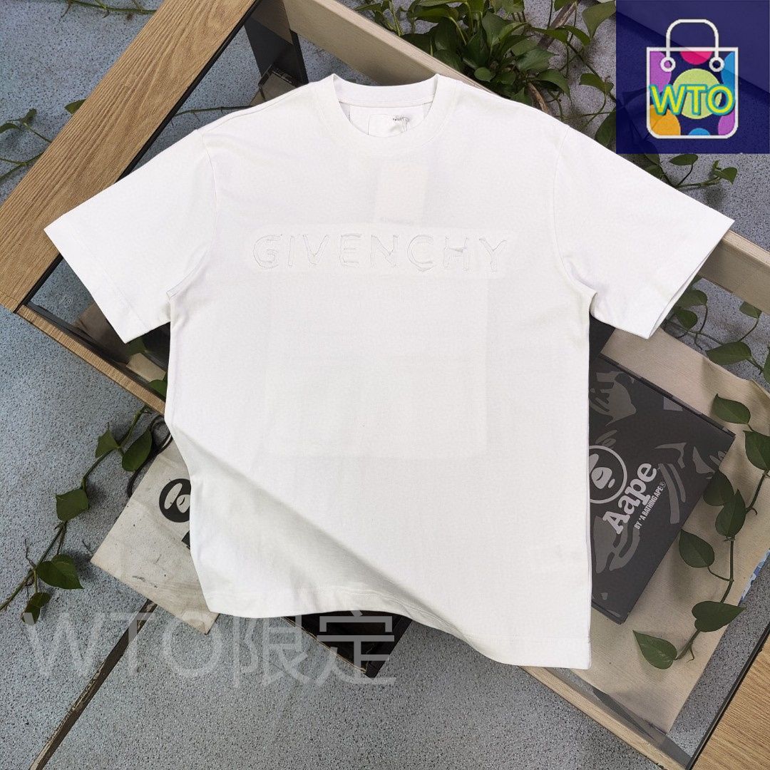 関税込☆GIVENCHY☆ショートスリーブコットンTシャツ527 本日限定特価】Givenchy メンズ&レディース カジュアル