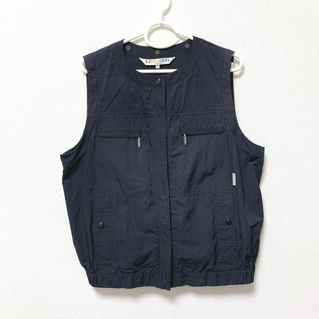  LEONARD レオナール 3 way マウンテン ナイロン パーカー スポーツ マウンテンパーカー ジャケット アウター