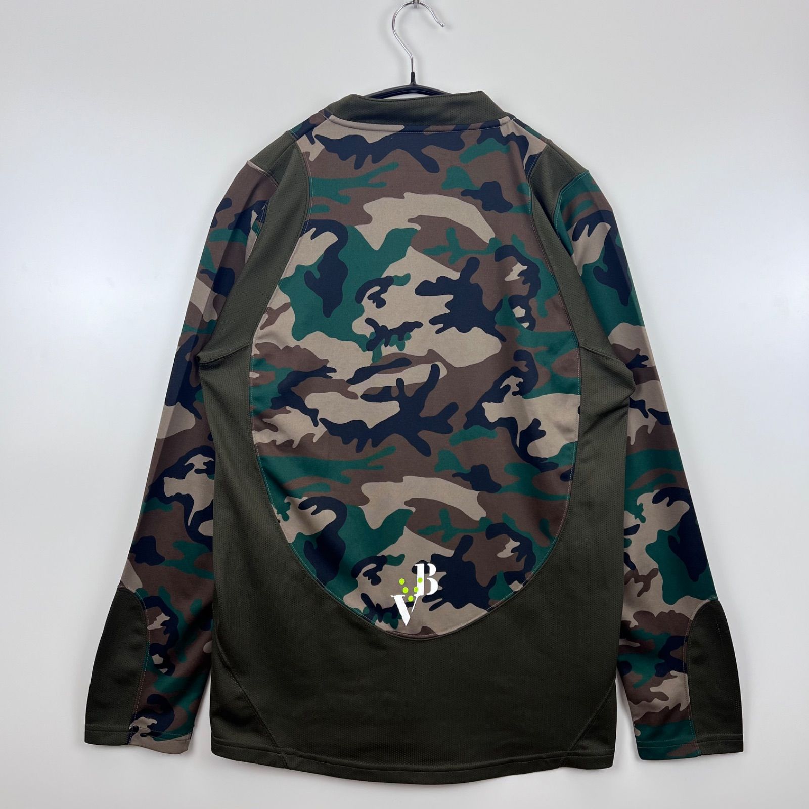 F.C.R.B. カモフラ柄 ゲームシャツ NIKE F.C.R.B camouflage rubber logo soccer game shirt ナイキ