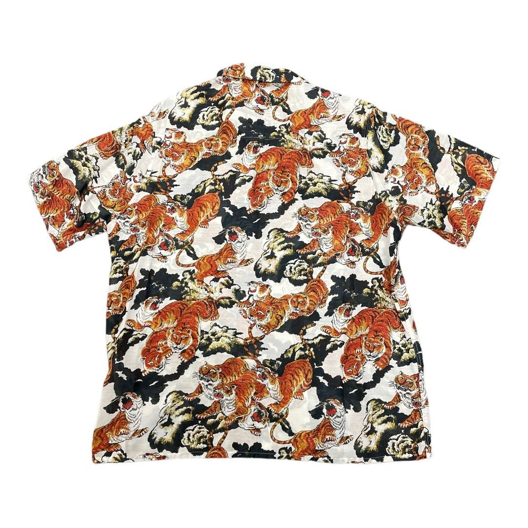 DAIRIKU アロハシャツ タイガー オープンカラーシャツ - シャツ