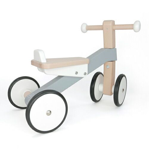 木のおもちゃ 乗用玩具 ボーネルンド バヨ社 木の四輪バイク お誕生日