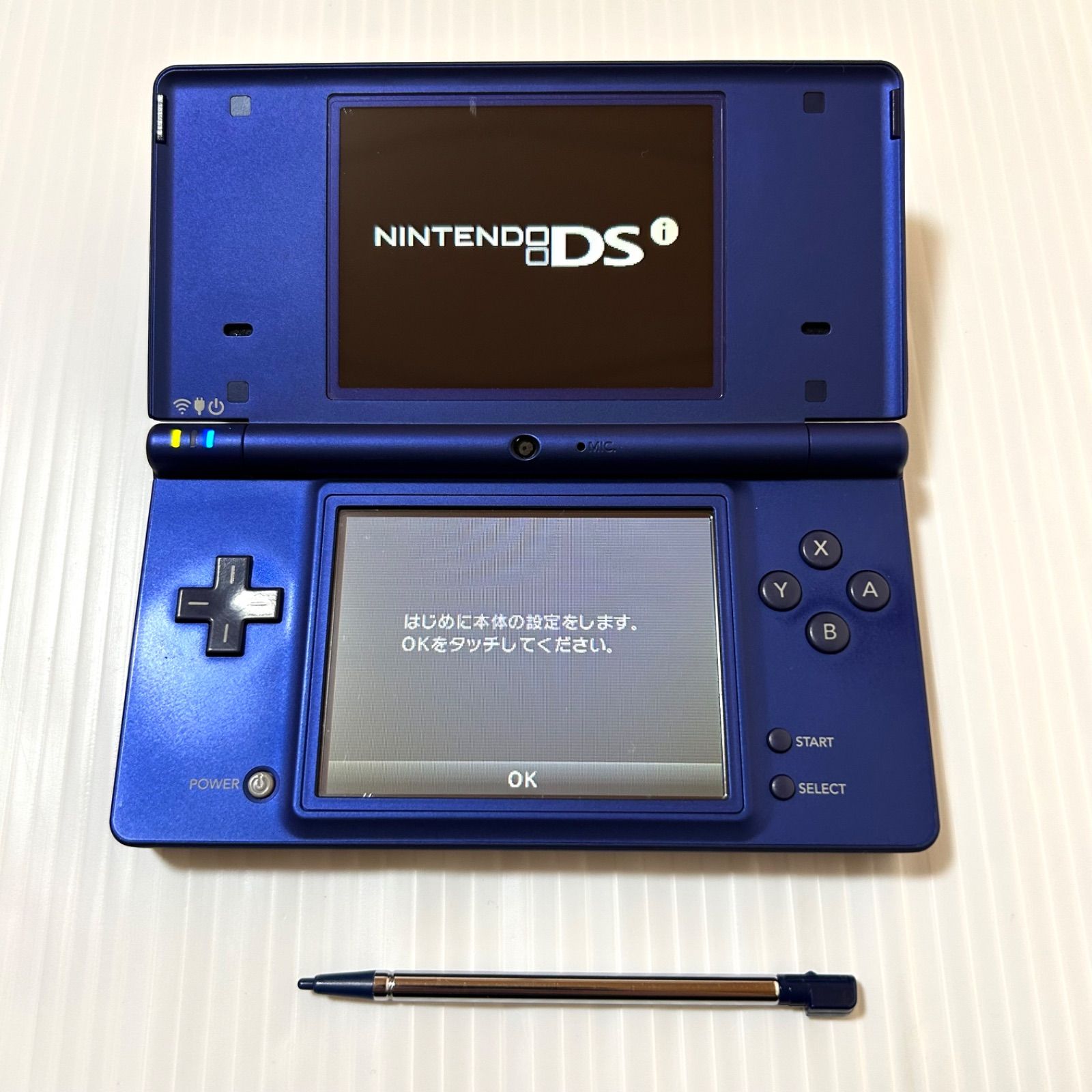 動作 済み 箱説明書付き ニンテンドーDSi メタリックブルー メーカー み