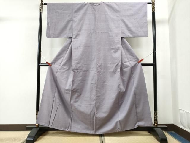 平和屋着物○結城紬 色無地 半色正絹 逸品 CAAU1710yc - メルカリ