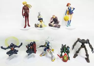 ワンコインフィギュアシリーズ キングゲイナーセット 中古】トレーディングフィギュア 全9種セット 「ワンコイン