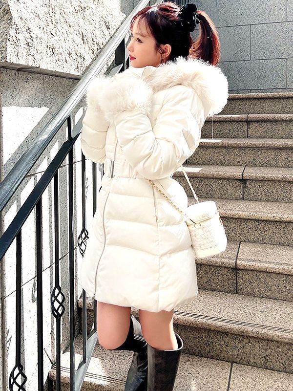 RESEXXY リゼクシー フード付 ダウン コート レディース ダウン