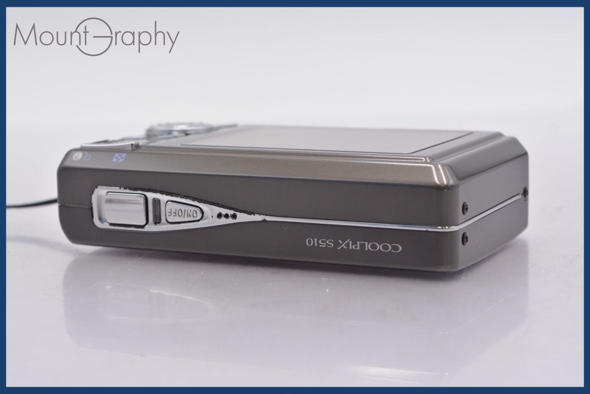 ★極上美品★ ニコン Nikon COOLPIX S510 3x 元箱、バッテリー付属 ★完動★同梱可 #mj5698 ☆極上美品☆ ニコン Nikon COOLPIX S510 3x 元箱、バッテリー付属