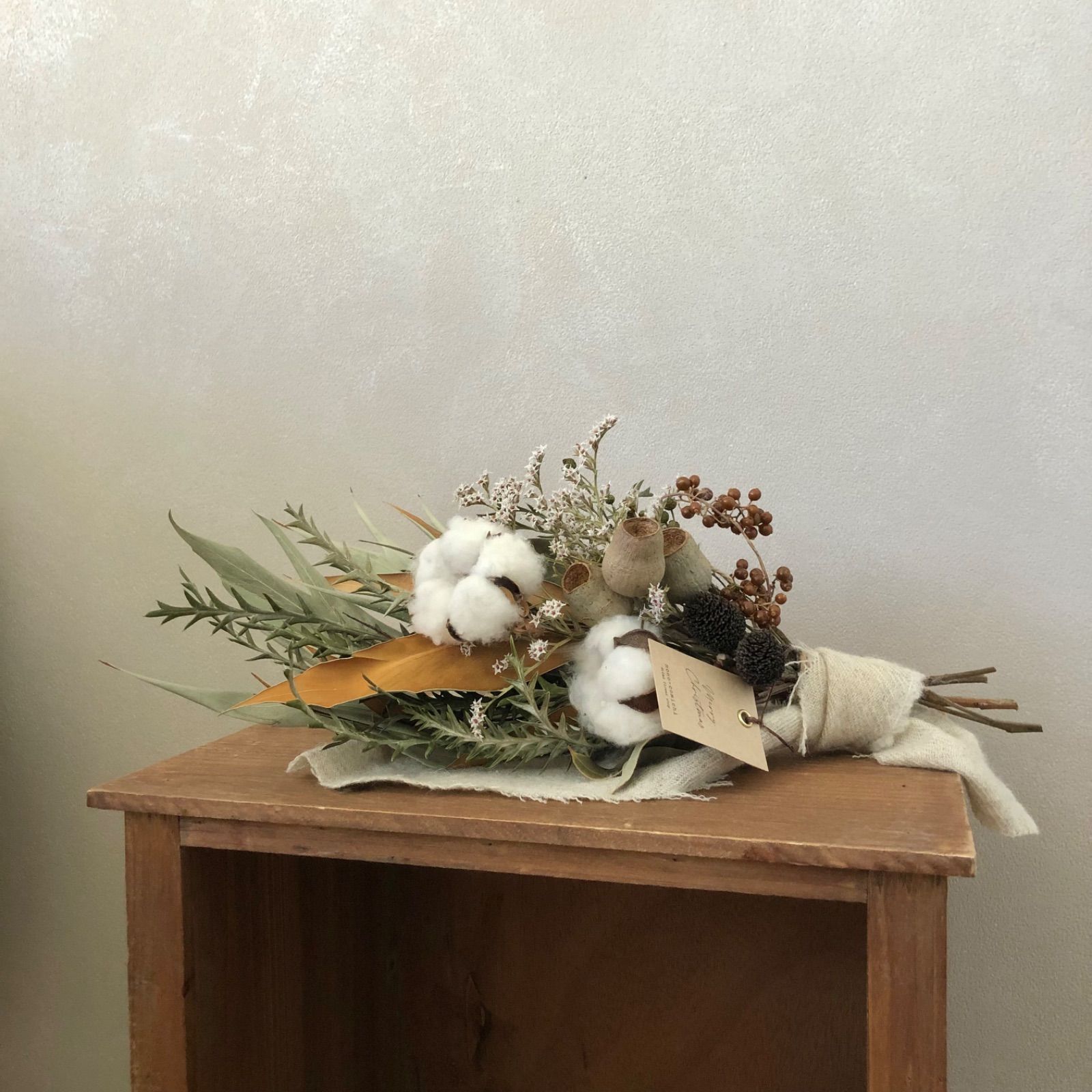 wait for christmas ネイティブリーフスワッグ 37cm - メルカリ