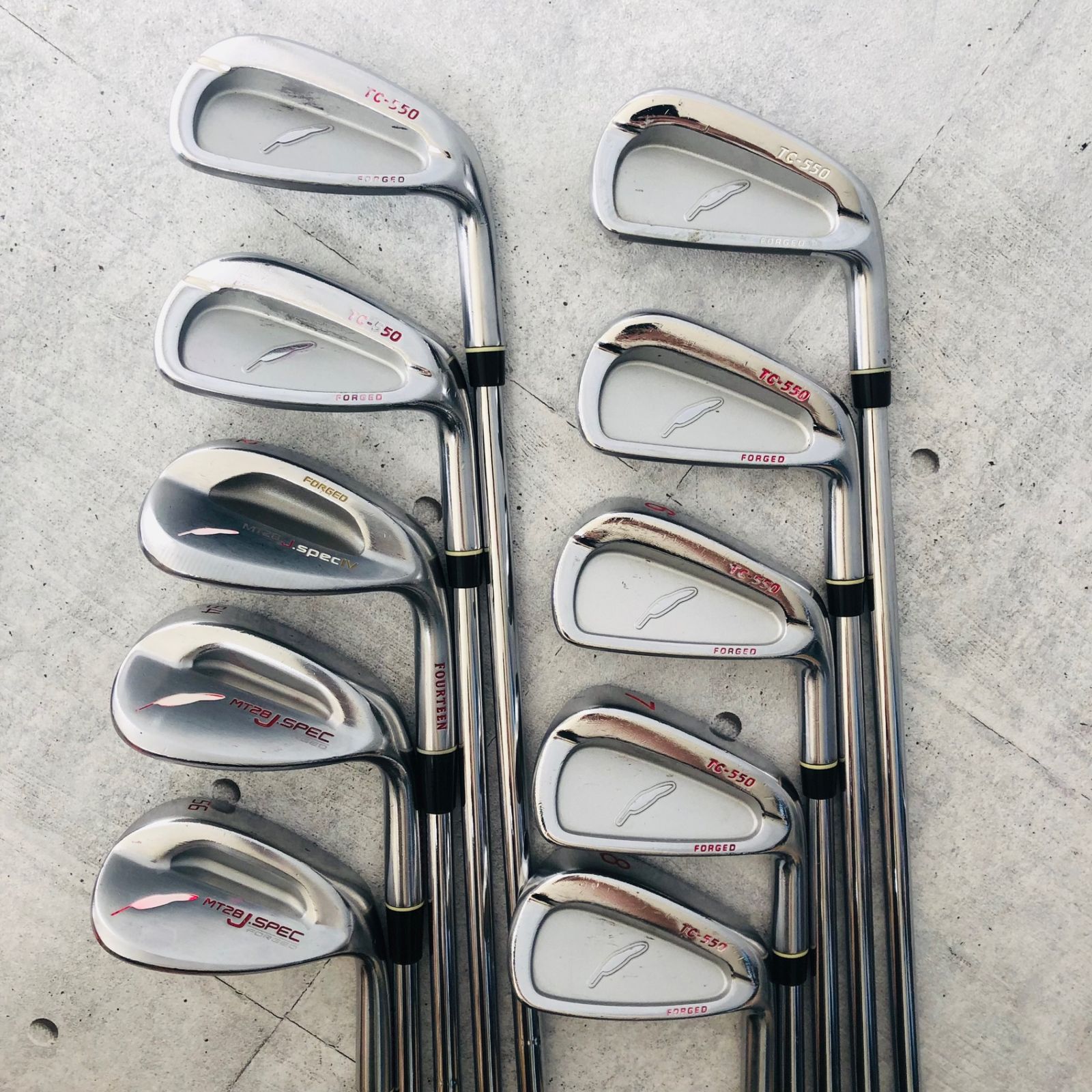 FOURTEEN フォーティーン TC-550 MT28 10本 メンズ ゴルフ クラブ