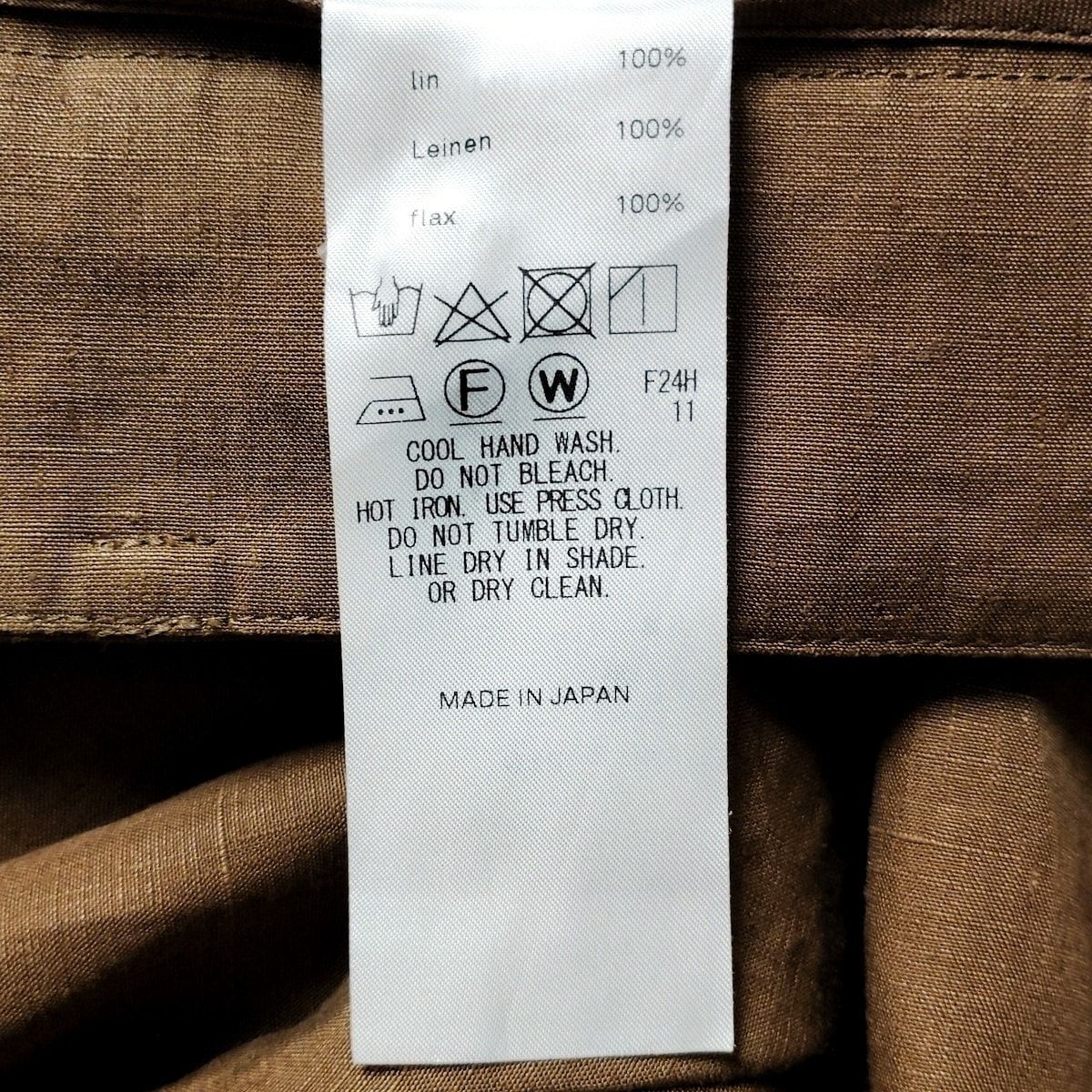 ATON エイトン ハーフパンツ サイズ02 M レディース - ブラウン DECORATOM_COM_BR