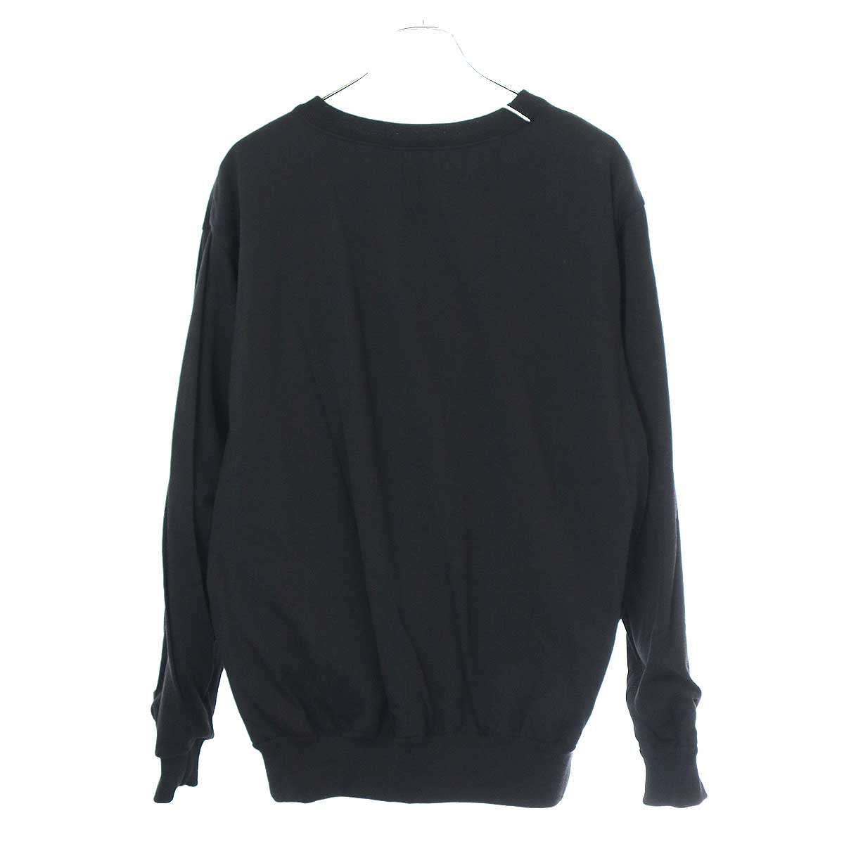 25SS サイズ2 COMOLI リバーシブル プルオーバー ブラック COMOLI リバーシブル プルオーバー BLACK