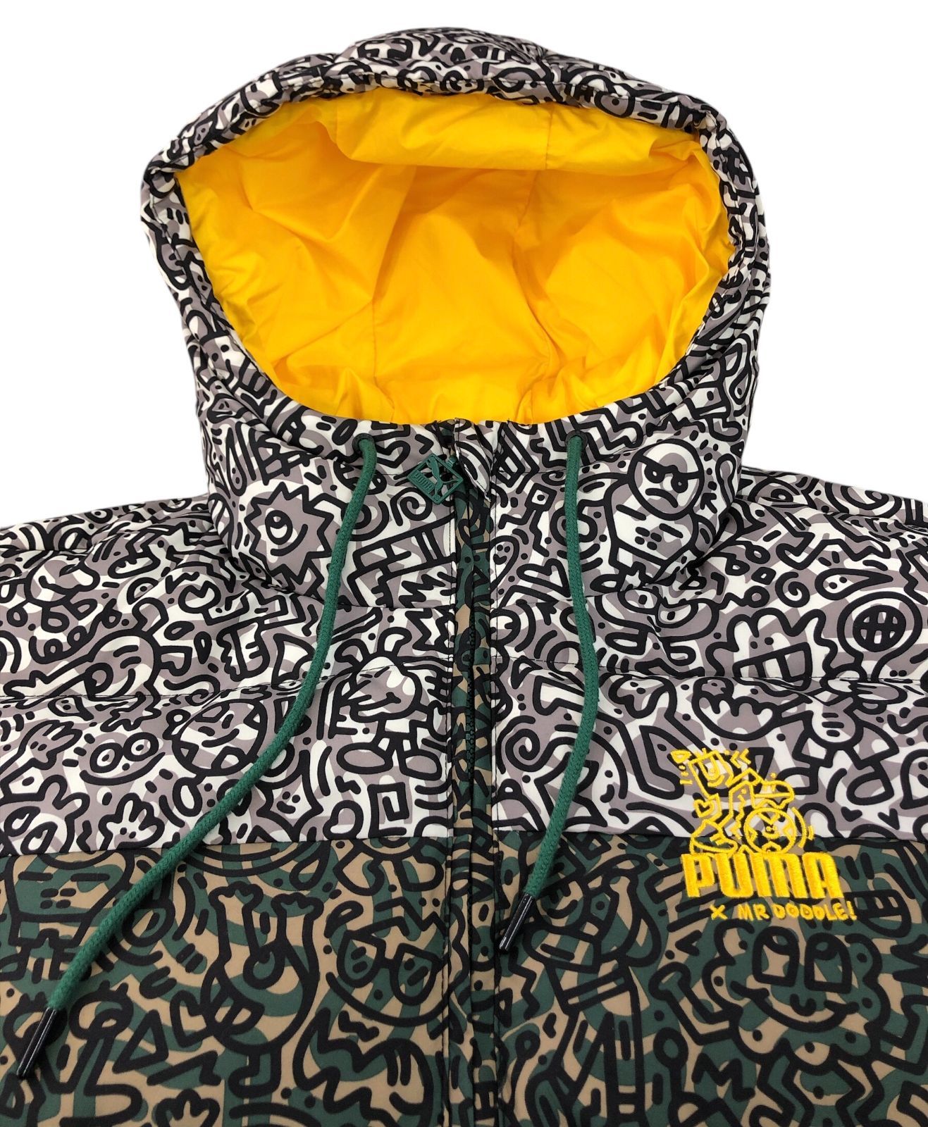 70. PUMA × Mr Doodle Aop Puffer Jacket - メルカリ