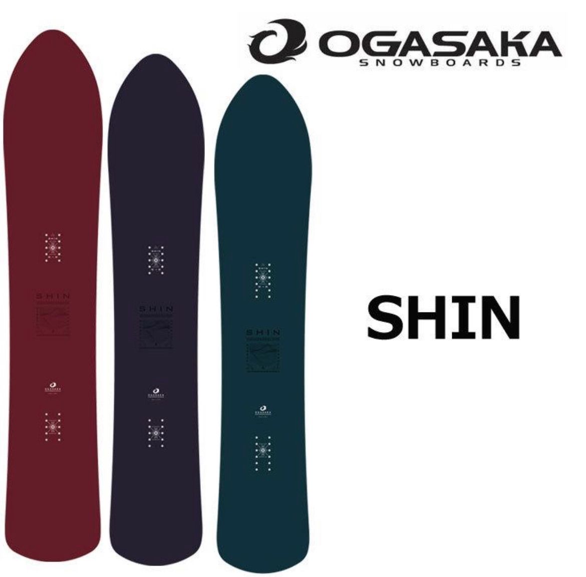 2回ほど使用しました美品 23-24 OGASAKA SHIN 156 - スノーボード