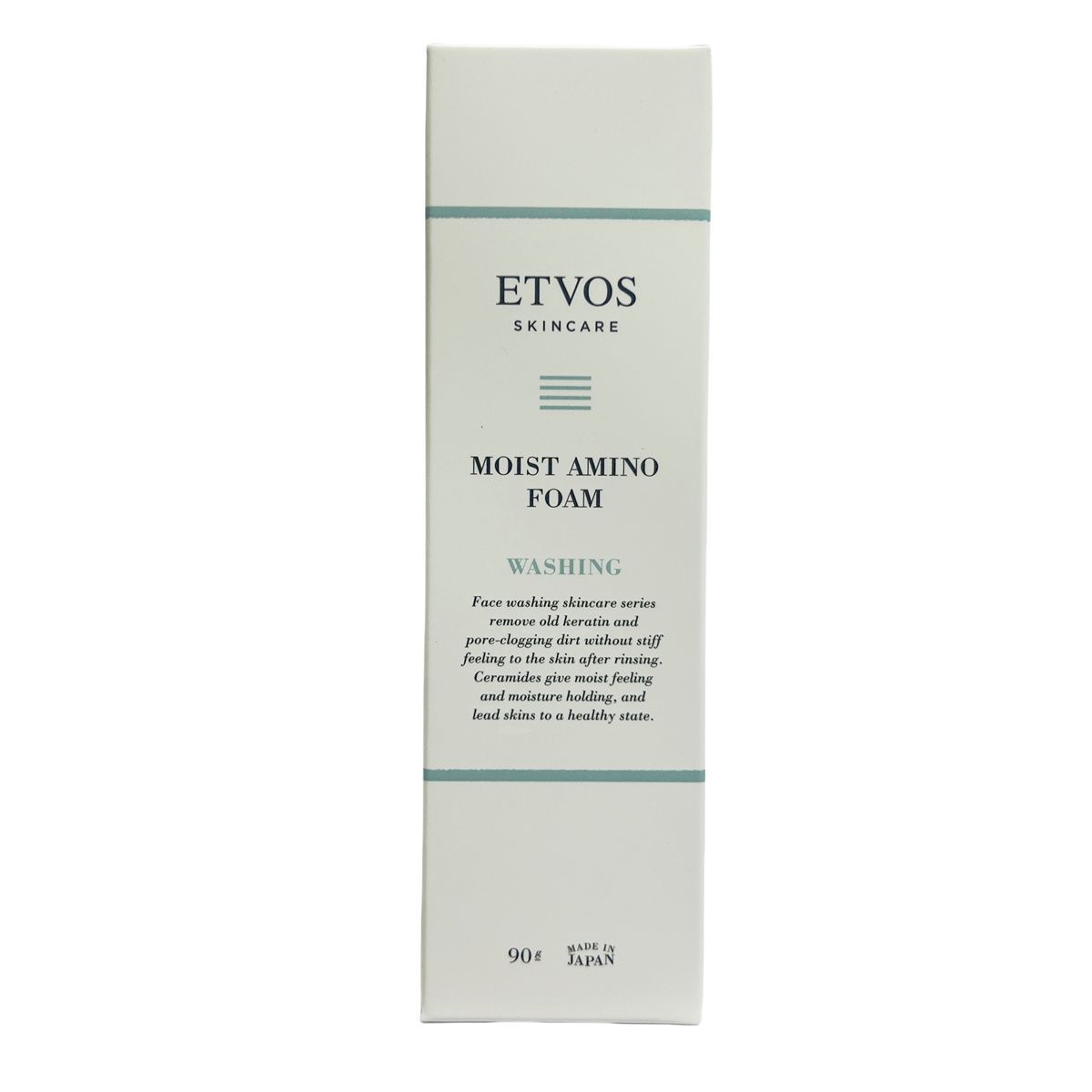 エトヴォス モイストアミノフォーム 90g 3個セット ETVOS セラミド スキンケア しっとり 顔用 洗顔フォーム 洗顔 敏感肌 低刺激 ヒト型セラミド アミノ酸系