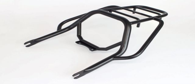 パーツ武川 TAKEGAWA リアキャリア ブラック ダックス125 JB04 09-11-0326