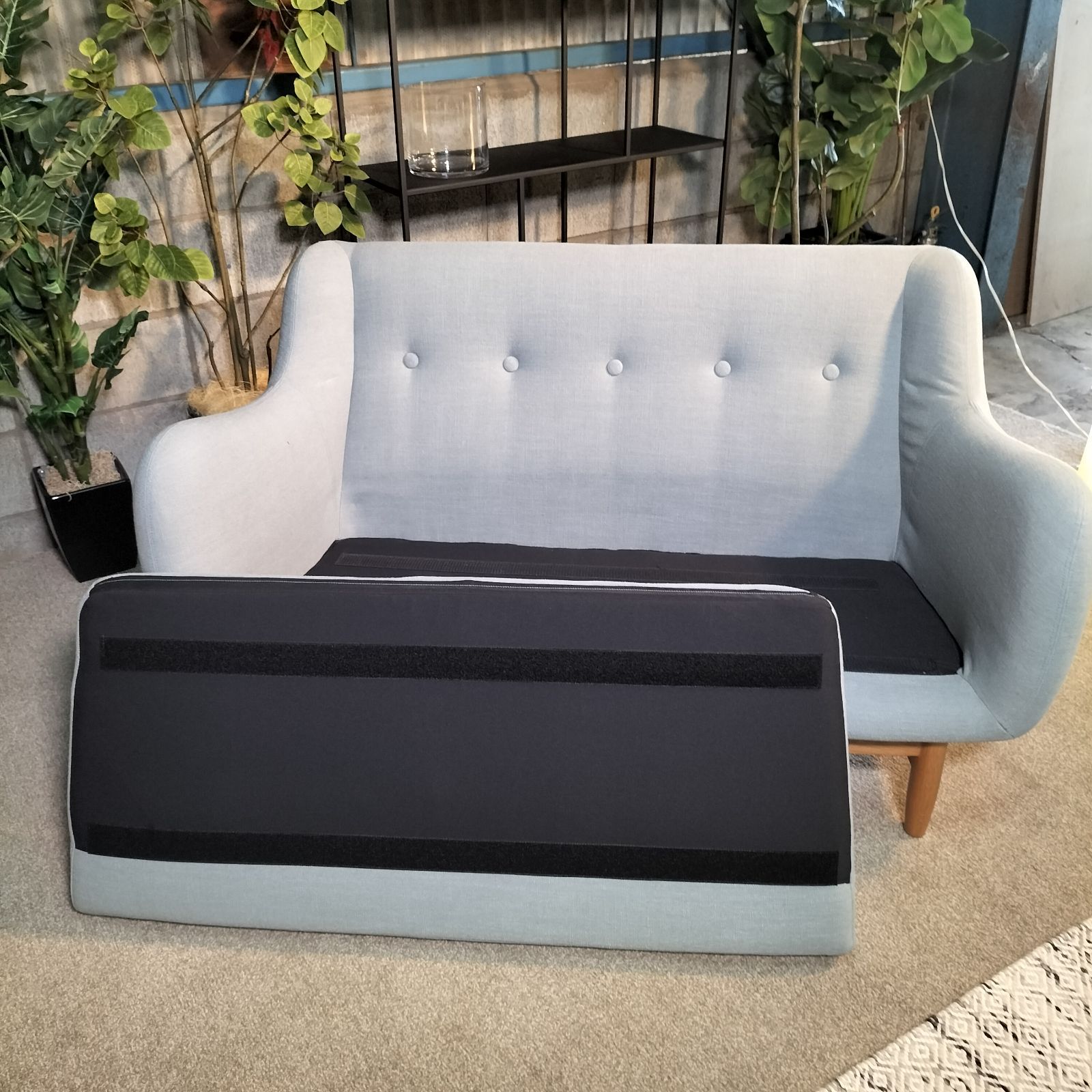 ミサワ unico ウニコ 2人掛けソファ LYS リュス 展示品【2510⑤